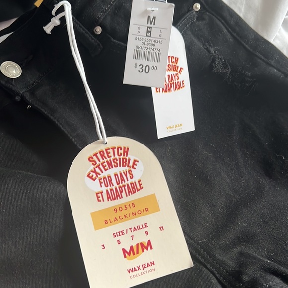 Black Stretch ripped jeans - Picture 7 of 7